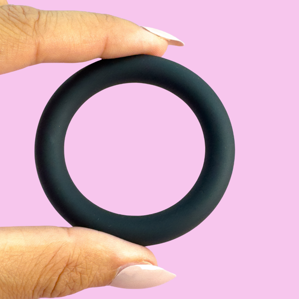 Cock rings which stretch for men.