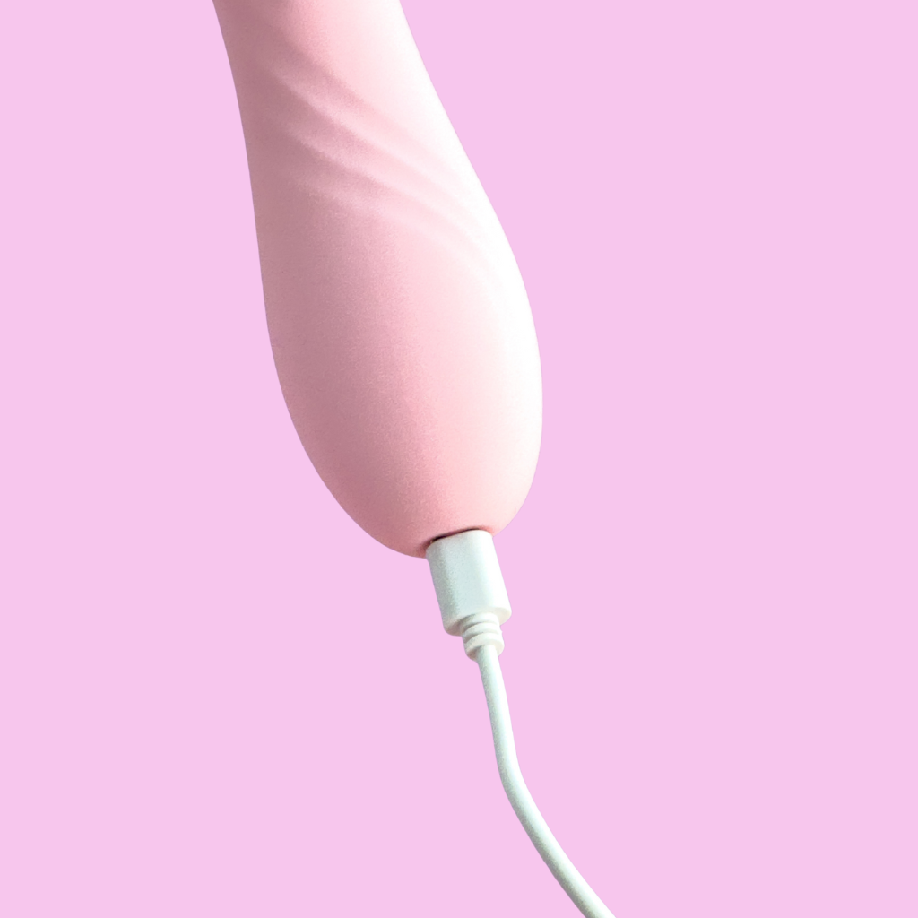 USB charging adult wand vibrator massager for females.