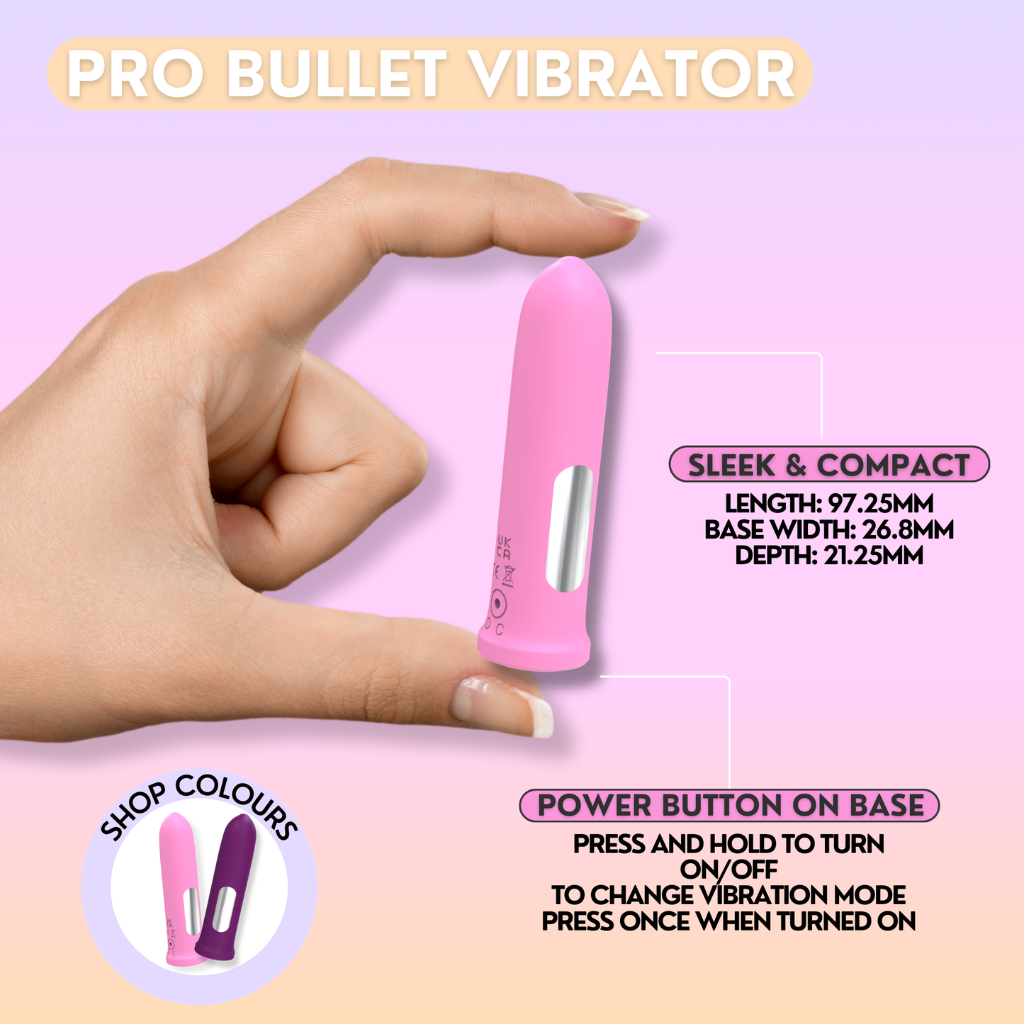 Bullet Vibrator USB