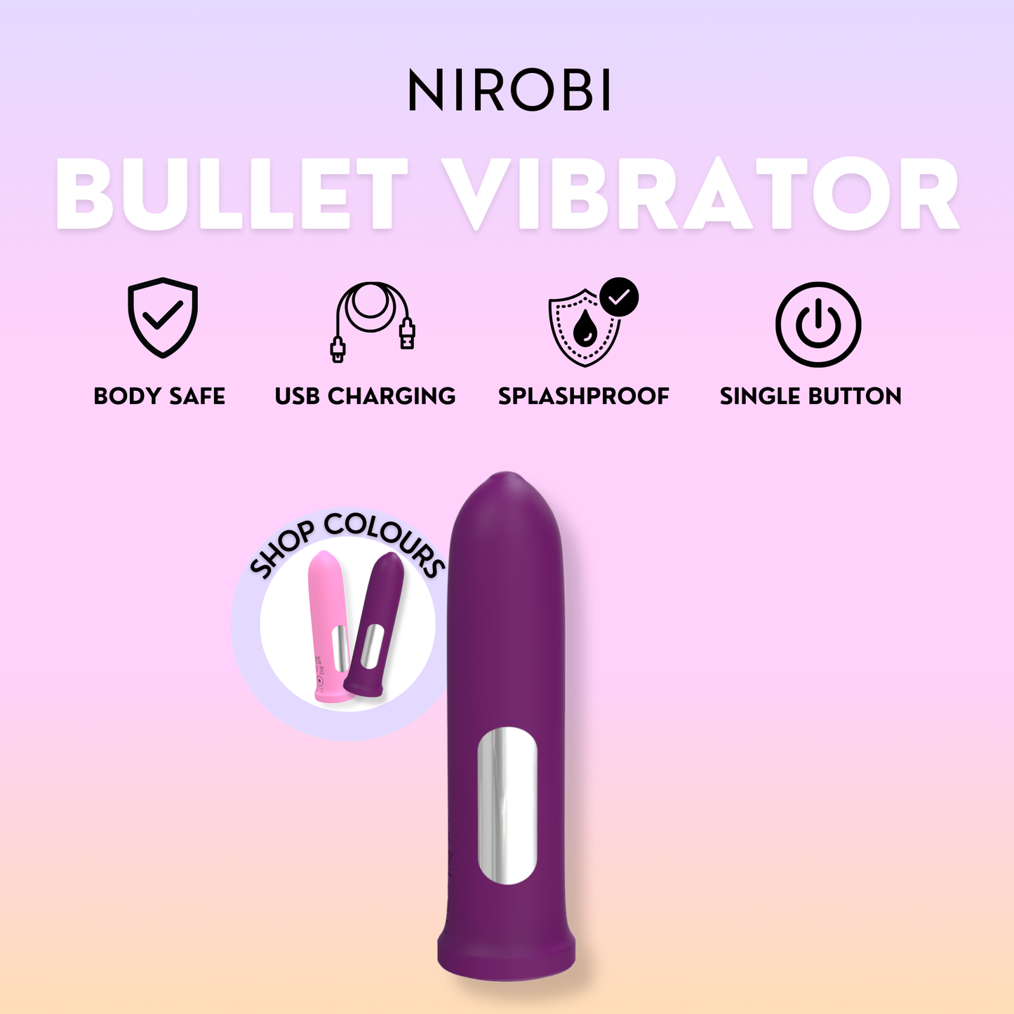 Bullet Vibrator USB