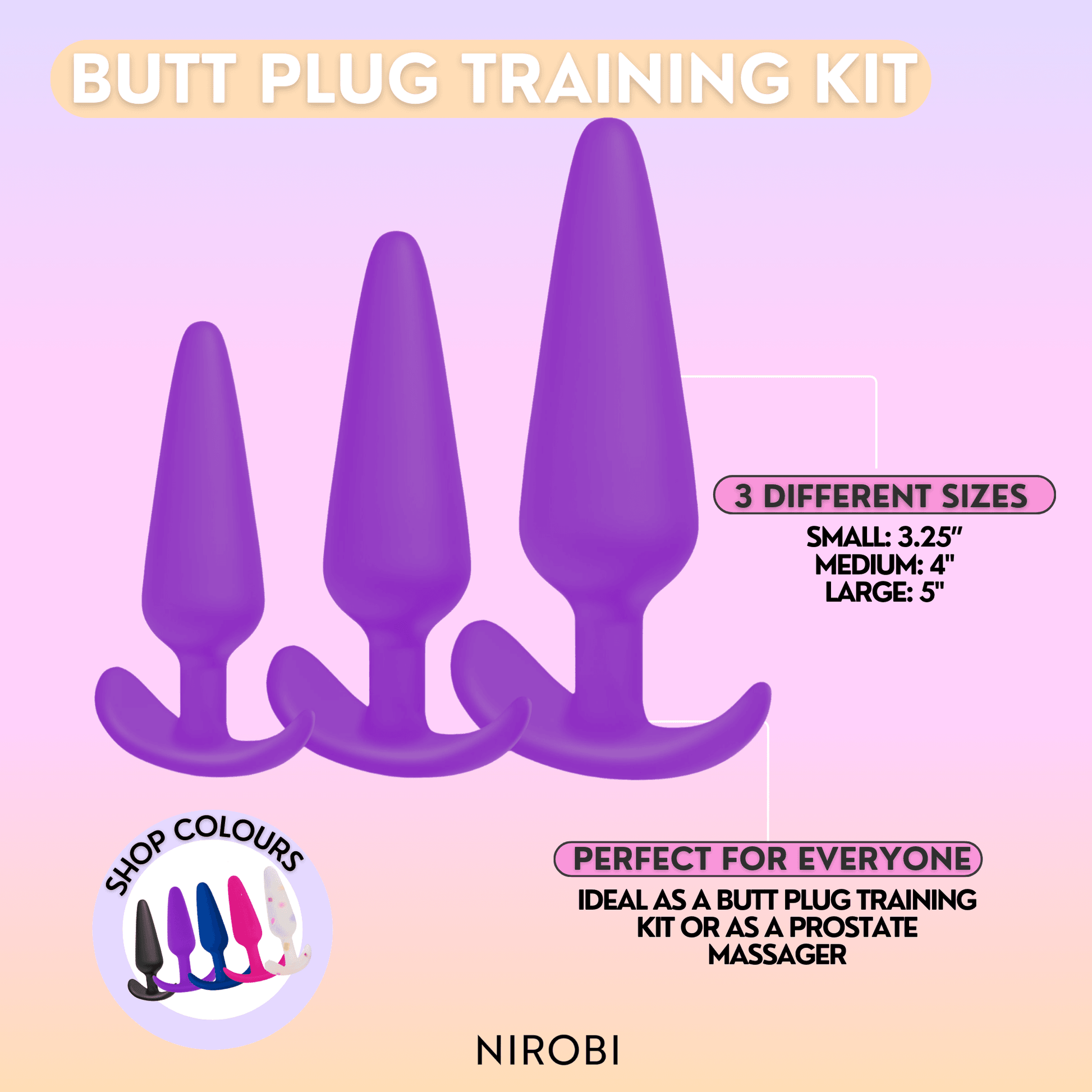 Butt Plugs Trainer - NIROBI